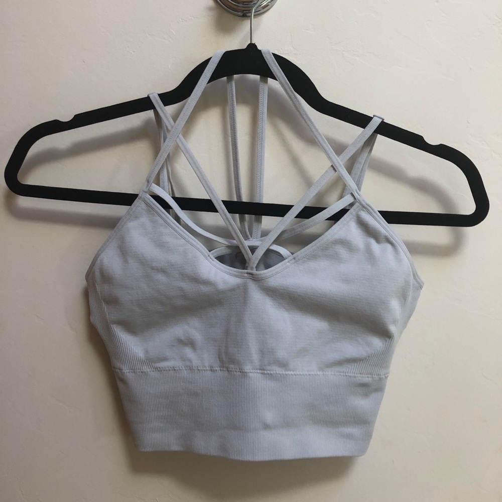 Strappy Long Line Sports Bra - only worn once!